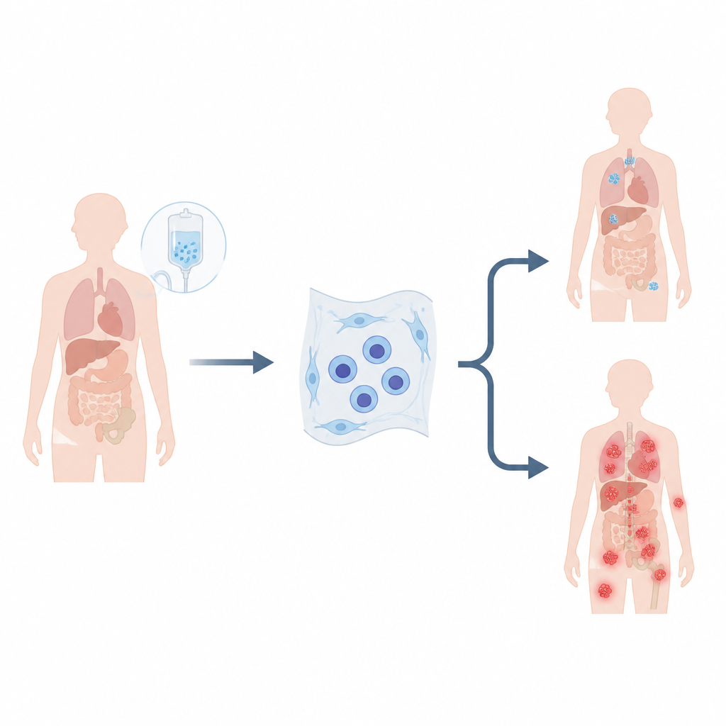 Figure 1. Dormant cancer stem cells survive treatment and later restart tumors, influencing cancer relapse and metastasis.