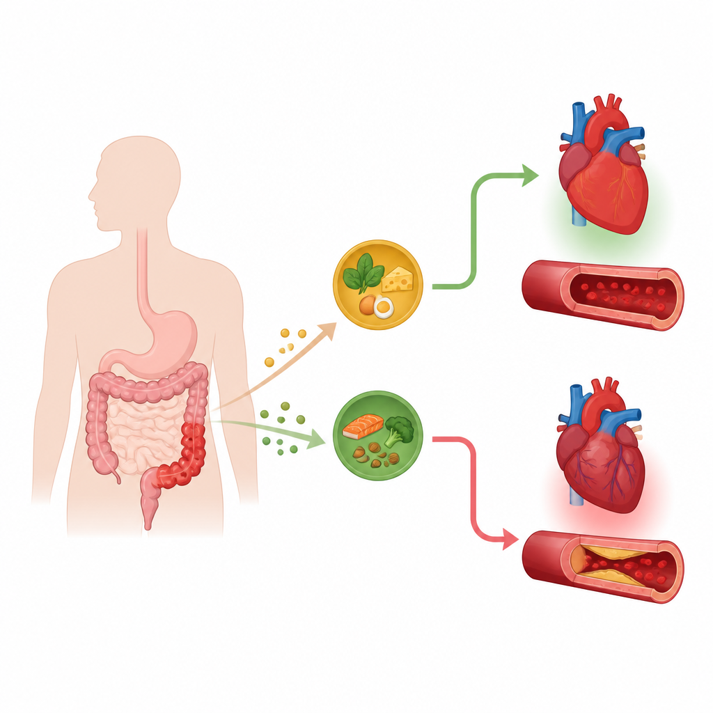 Figure 1. How vitamin B12 and folate in Crohn’s disease connect the gut with whole body health risks