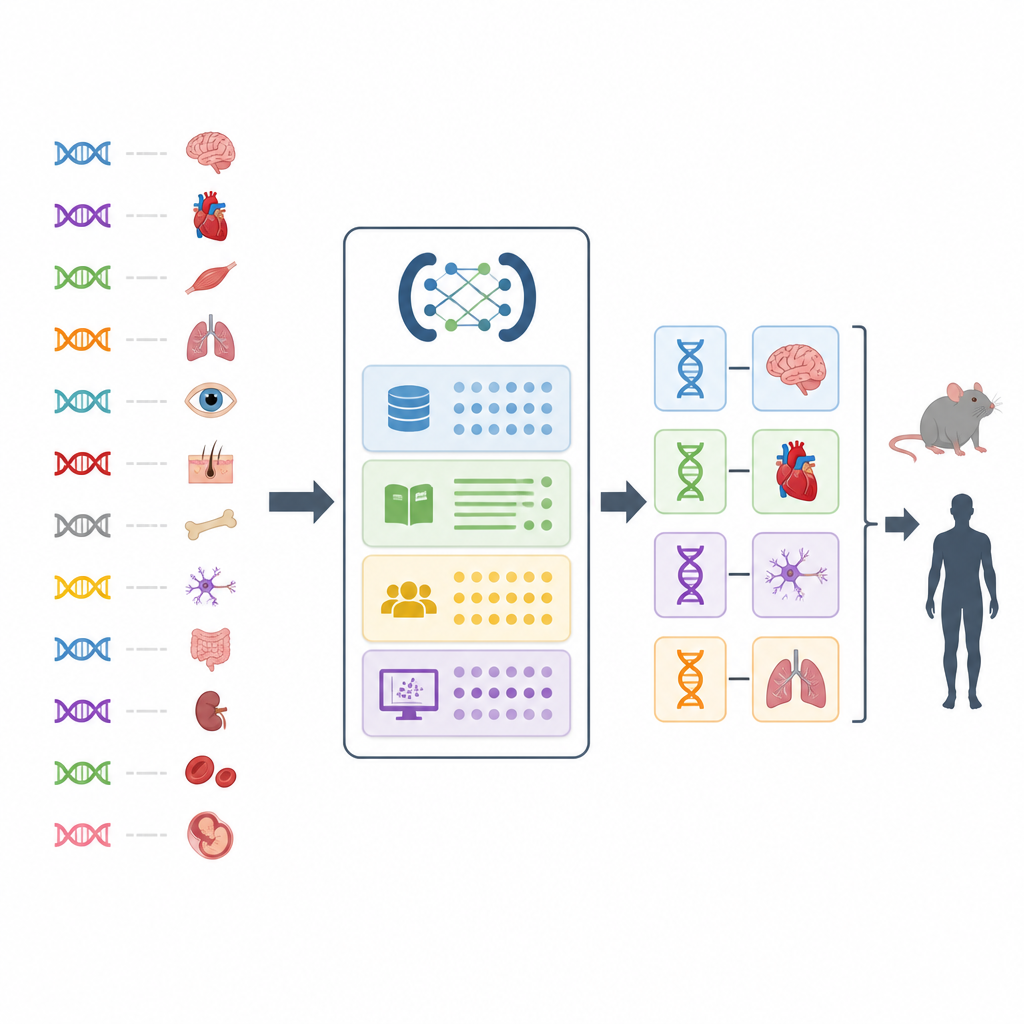 Figure 2. La herramienta filtra múltiples bases de datos para resaltar qué genes y síntomas encajan mejor tras la secuenciación del genoma.