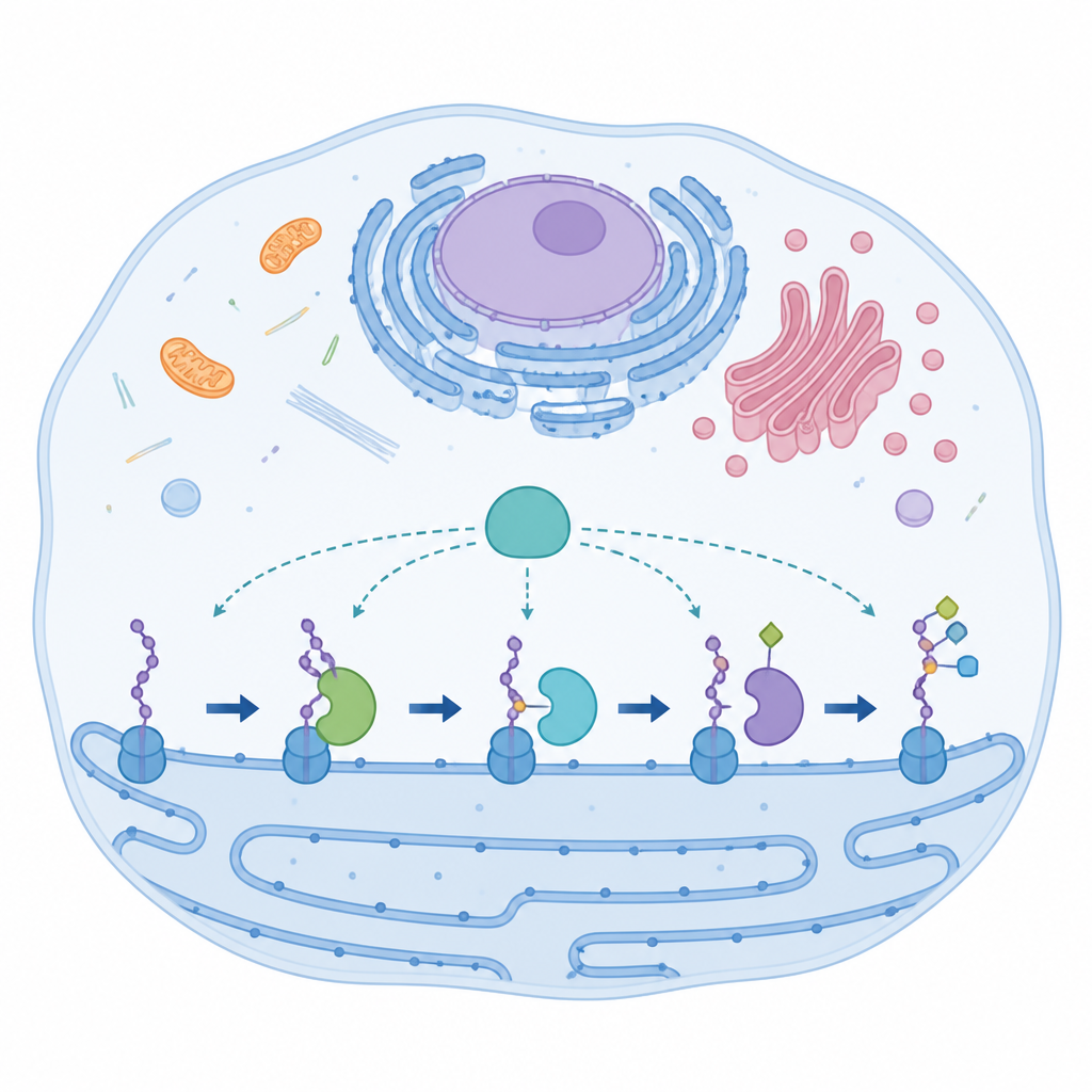 Figure 1. İnsan bir enzimin hücre içinde protein bölümlerini oksijenle nasıl değiştirdiği