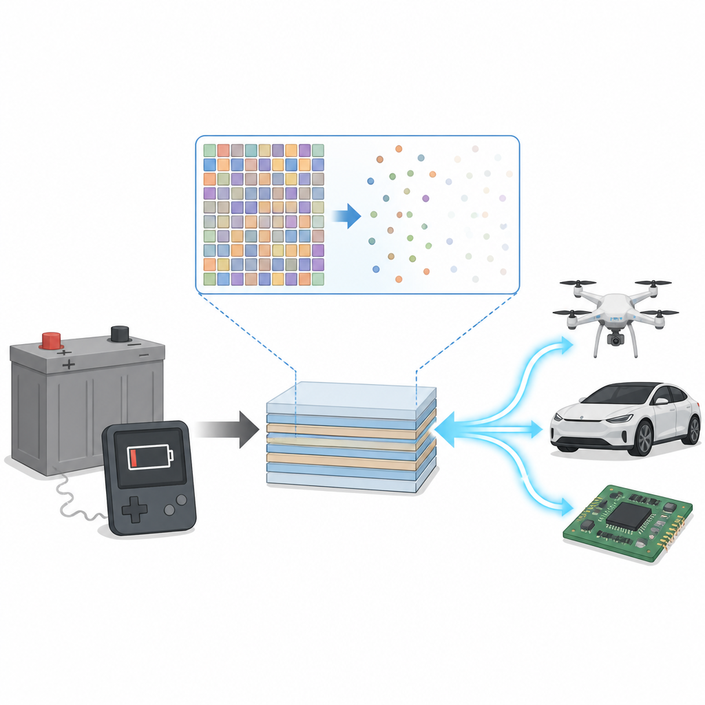 Figure 1. How a new ceramic capacitor packs more clean, fast energy into a tiny volume for next-generation electronics.
