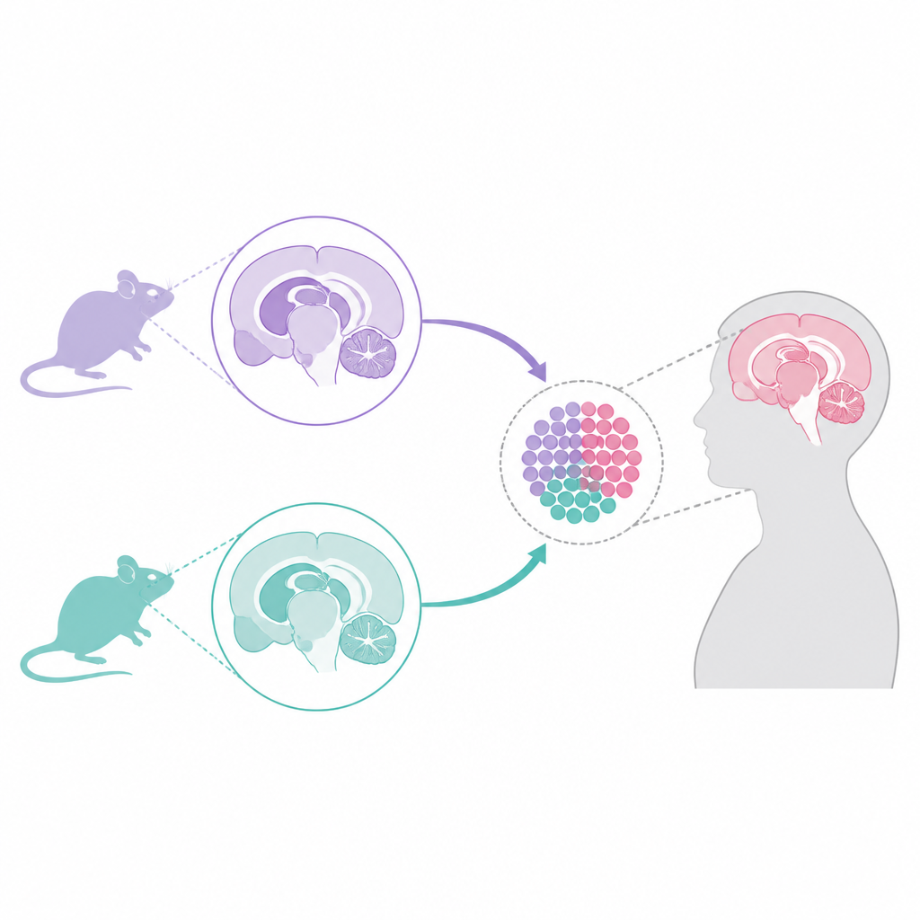 Figure 1. Comparing two mouse myelin injury models to brain tissue from people with multiple sclerosis.