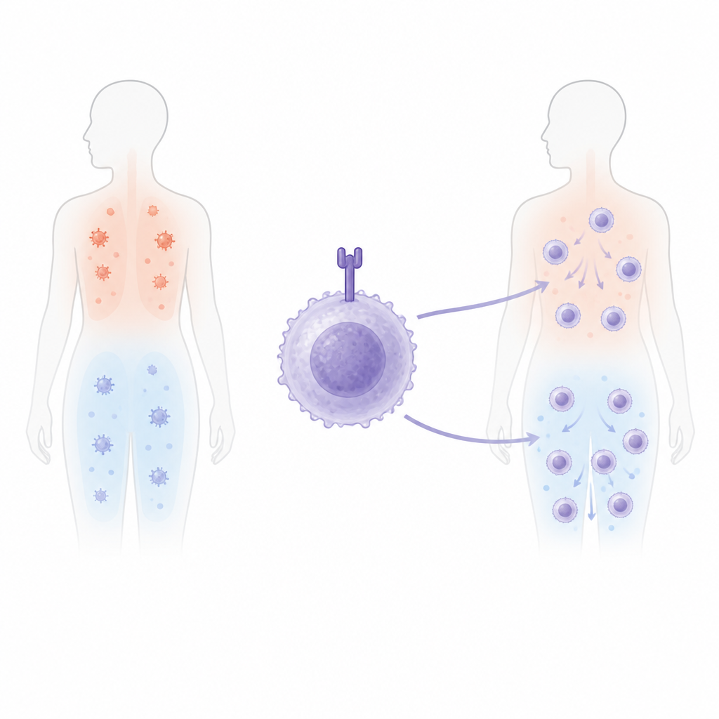 Figure 1. A smart protein teaches the immune system to tolerate specific allergens and self-proteins instead of attacking them.