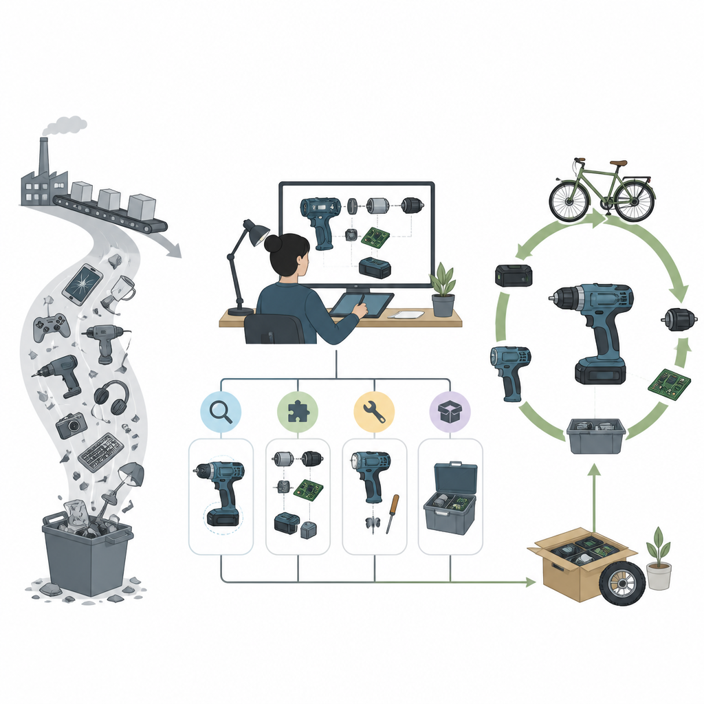 Figure 1. Come un design dei prodotti più intelligente può ridurre i rifiuti individuando i rischi di obsolescenza prima della produzione