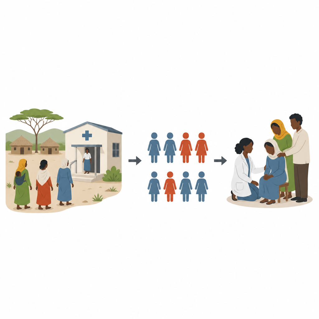 Figure 1. Infertile women in Ethiopia face both childlessness and high rates of depression when seeking care at local hospitals.