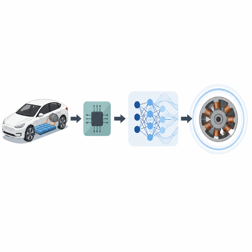 Figure 1. Akıllı kontrol, sert bir elektrik motorunu yolculukta daha sessiz ve konforlu hissettirecek şekilde yumuşatır.