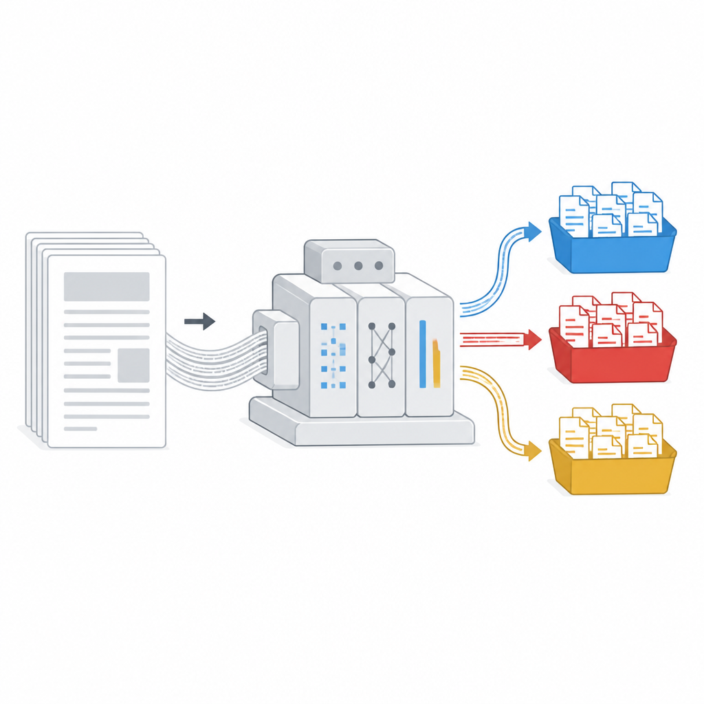 Figure 1. System that reads full political articles and sorts them into left, center, or right leaning groups.