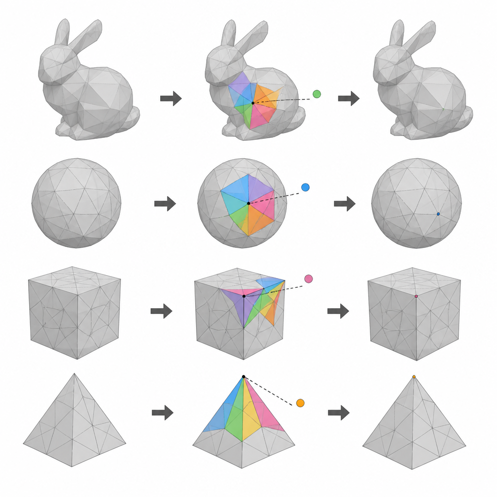 Figure 1. Jak poufne dane można schować w modelach 3D bez zmiany ich wyglądu.