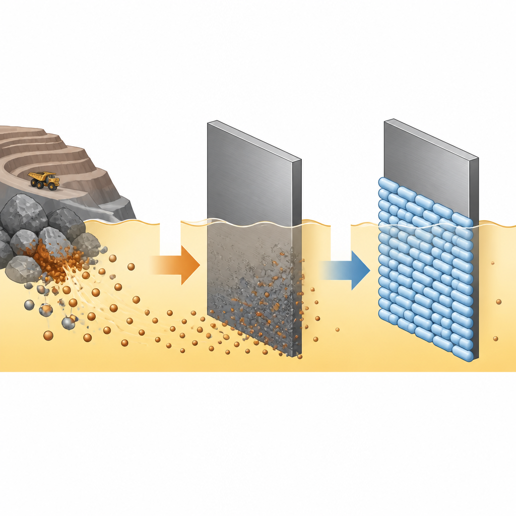 Figure 1. Expired antibiotic molecules form a shield that protects steel from being dissolved by strong acid.