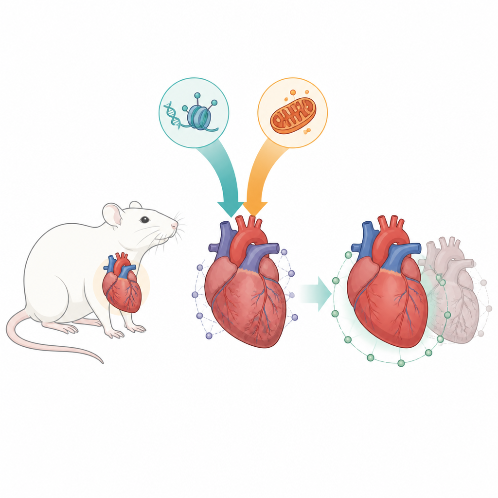 Figure 1. Due farmaci aiutano a proteggere il cuore diabetico e le piccole connessioni cellulari in un modello di danno cardiaco nel ratto.