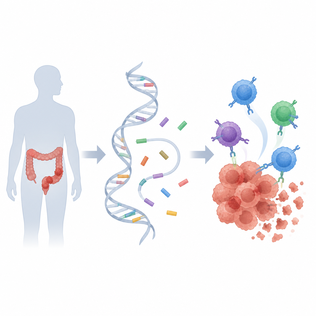 Figure 1. El ADN viral antiguo en nuestro genoma puede marcar las células cancerosas para el ataque inmune y orientar el diseño de vacunas compartidas.