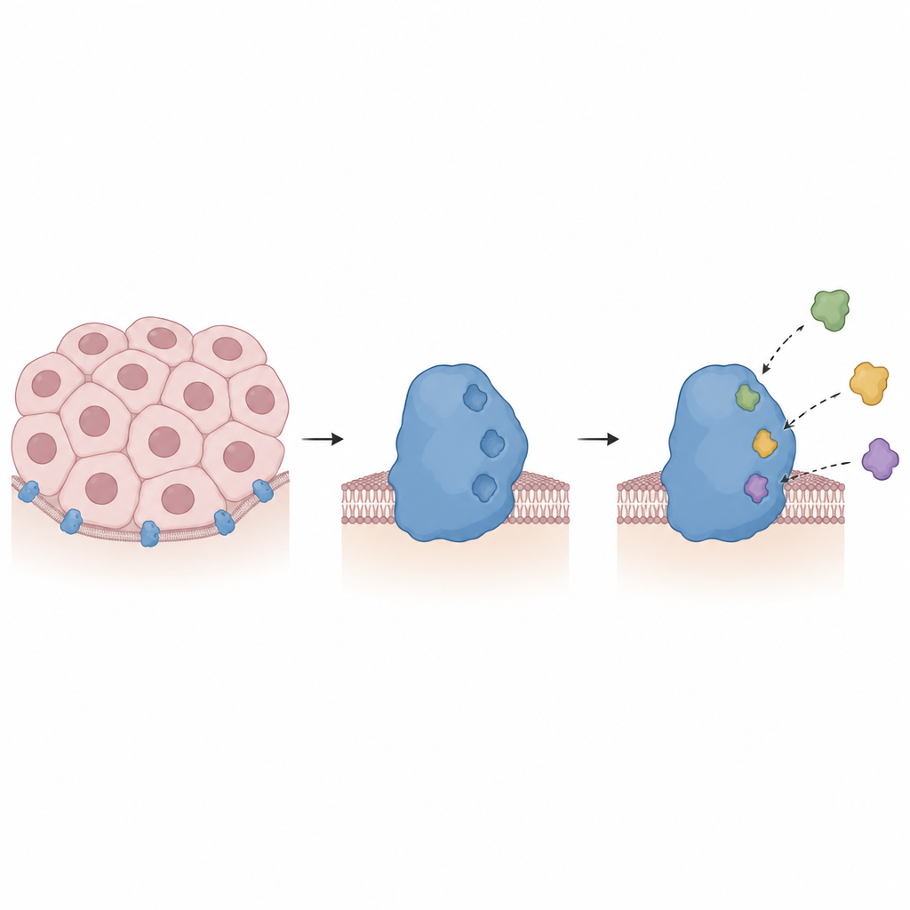 Figure 1. Come minuscoli frammenti chimici rivelano siti di ancoraggio nascosti sulla superficie di una proteina KRAS che guida il cancro.