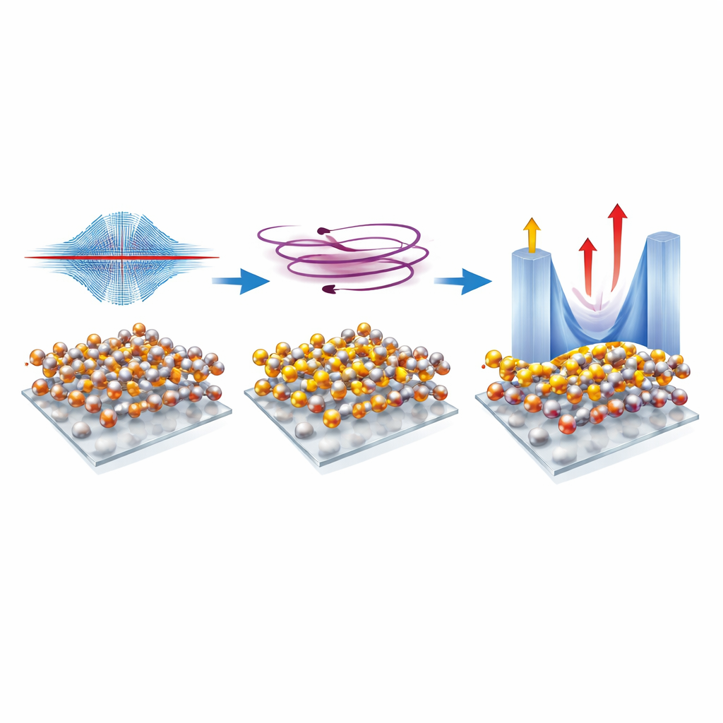 Figure 2. How flat electronic bands and added platinum strengthen out-of-plane magnetism and coercive response in kagome films.