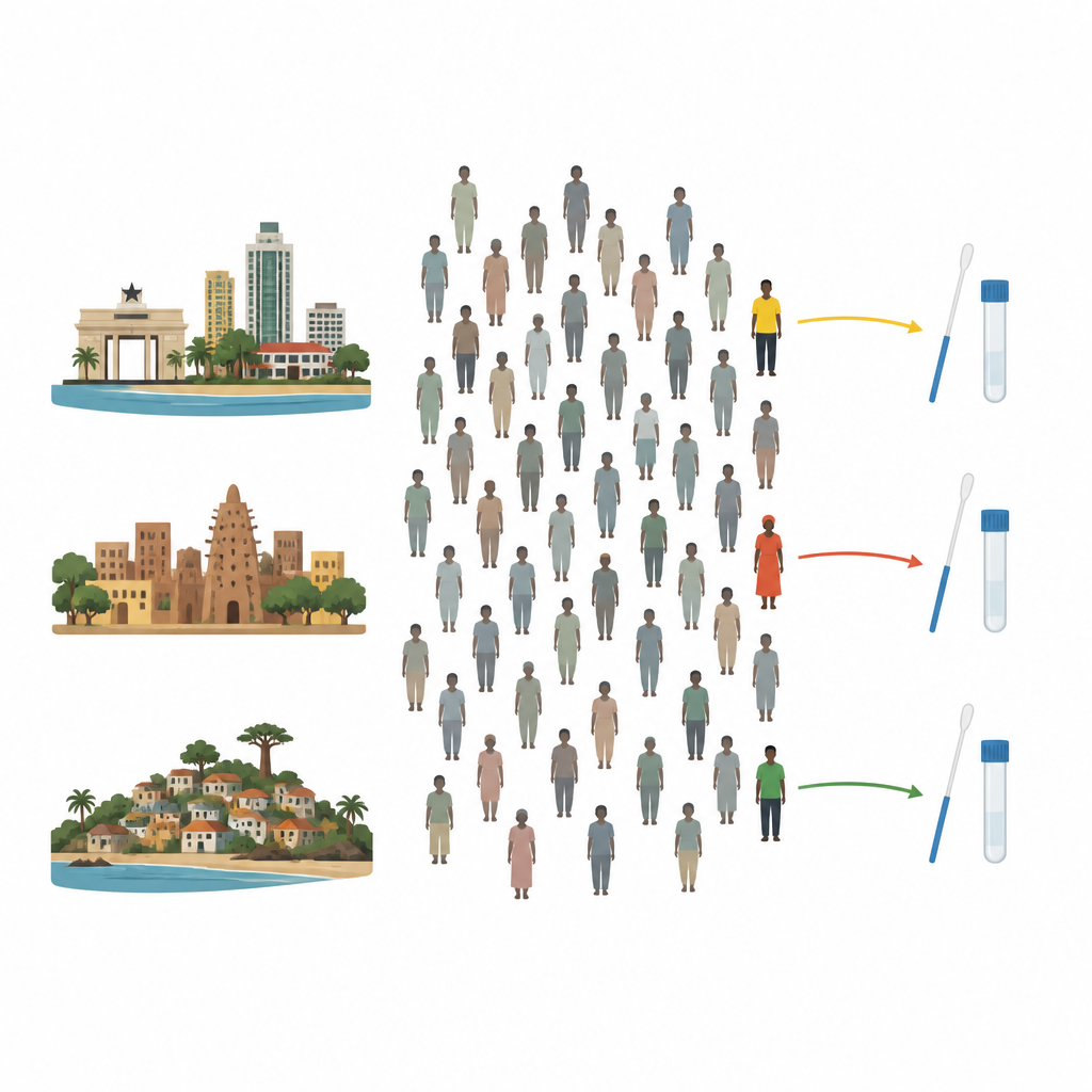 Figure 1. Many urban Africans who likely needed COVID-19 tests during the pandemic never received them.