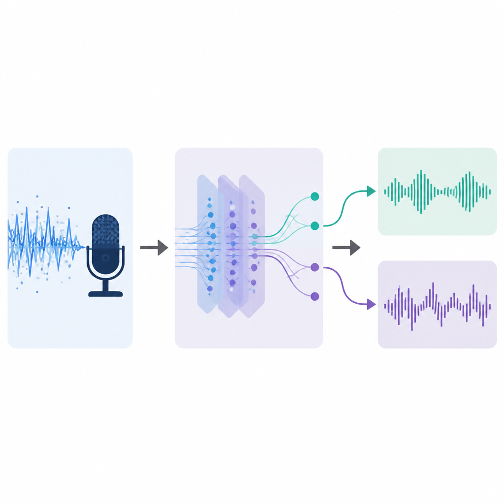 Figure 2. AI‑vertaling behoudt de medische betekenis nauwkeurig maar levert spraak die minder natuurlijk klinkt dan die van een menselijke tolk