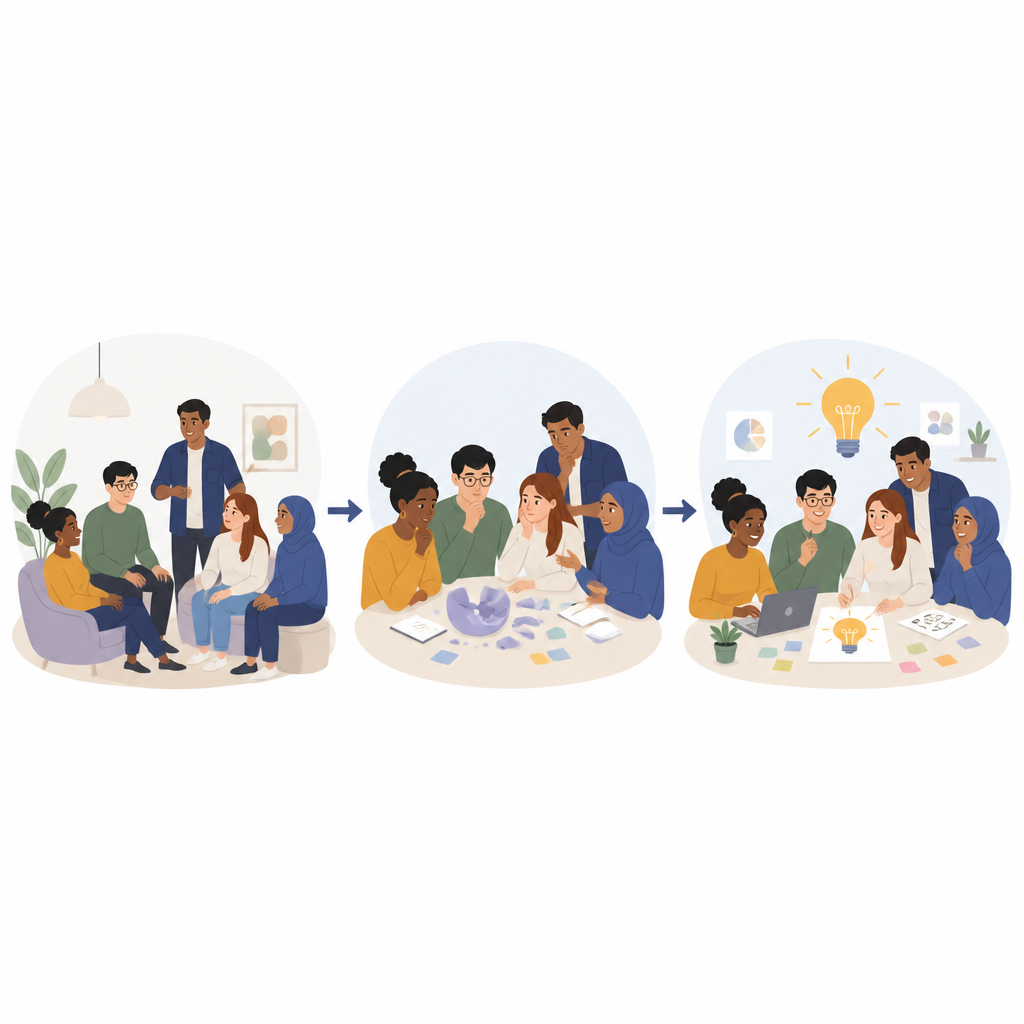 Figure 1. How welcoming leaders help young teams turn project failures into stronger innovation outcomes.