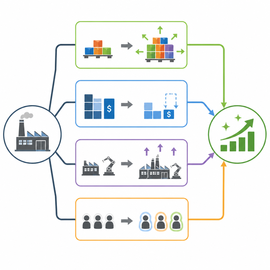 Figure 2. Shared dialect boosts firm success by raising sales, cutting costs, growing investment, and upgrading workers.