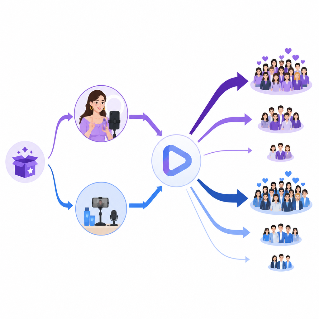Figure 2. How costs and data sharing change which livestream path gives a new brand more customer reach and profit.